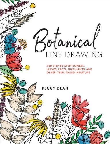 Botanical line drawing - drawing, by