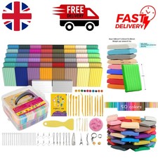 50 Color Polymer Clay Kit for