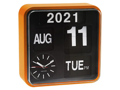 Karlsson wall clock mini - mini, flip