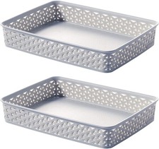 2 x Curver Plastic Storage