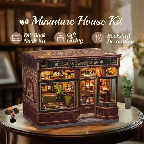 Diy miniature wooden house - diy,