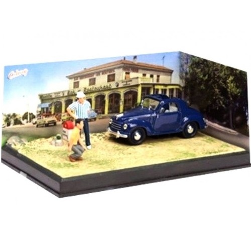 Fiat 500 topolino route bleue - fiat,