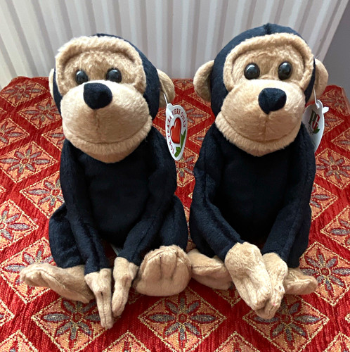 Vintage monkey soft toys - pg,