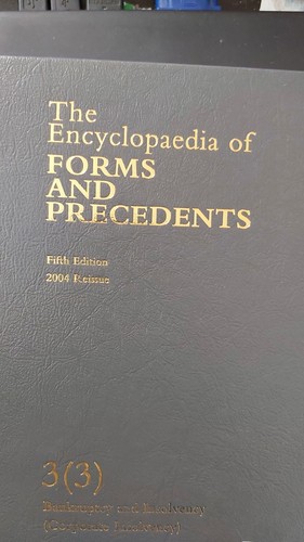 The encyclopaedia forms and - of,