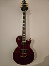 Carparelli S3 Single Cut Guitar, Wine Red Quilt in Excellent Condition