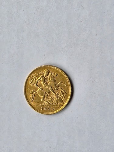 1904 king edward vii - 1904, gold
