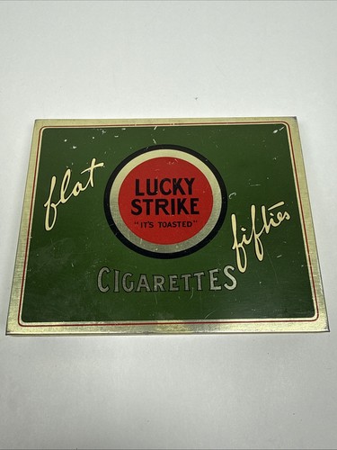 Lucky strike cigarettes tin - tin, .