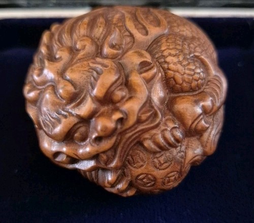 Japanese dragon okimono 4cm - 4cm, x