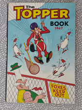 The Topper Book 1967 Unclipped Vintage Comic Annual 1960s D C Thomson