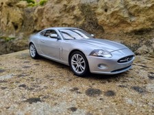 7& Jaguar XK Coupe Silver 1/18