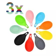 3X Silicone Spoon Rest Heat