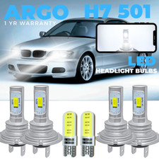 For Bmw 3 Series E46 Led Xenon White High Low Headlight Side Light Bulbs 1997-06