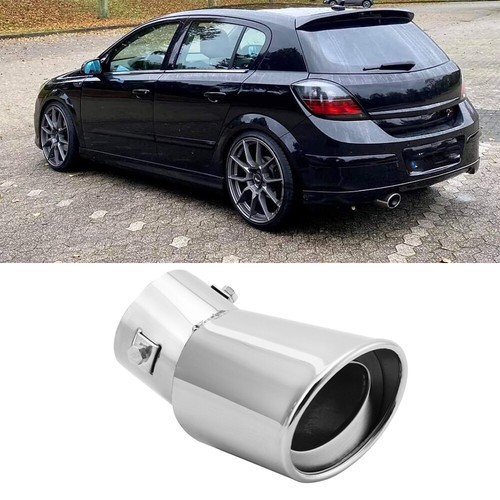 Stainless steel rear exhaust - steel,