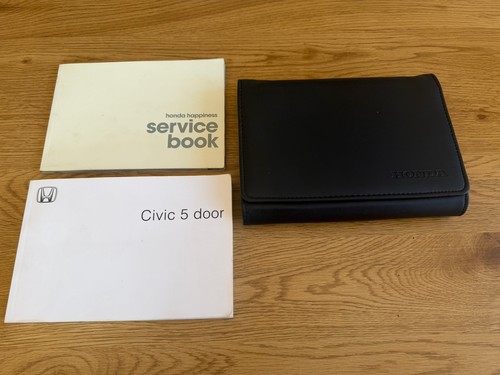 Honda civic owners manual - honda,