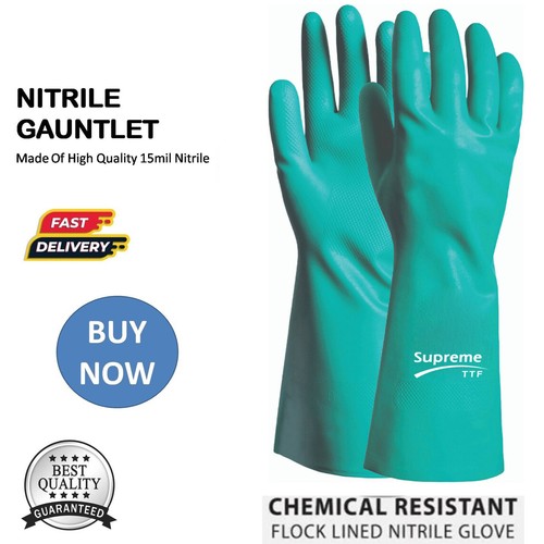 Heavy duty green nitrile - heavy,