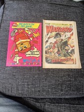 Warlord Comic - #586 - 14 December 1985 with Free Weetabix Breakdance Poster