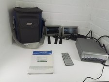 Centurion Portable DVD Players 2 X 7"  Screen Incar DVD Player Remote & Cary Bag