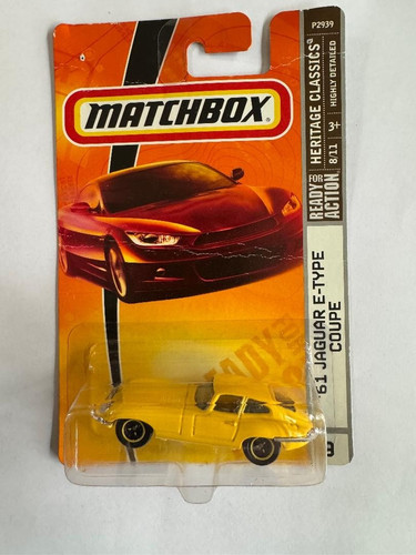 Matchbox 1961 jaguar - matchbox,