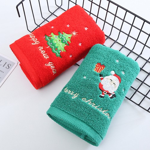 2pcs christmas hand towels - 2pcs,