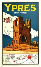 Vintage Belgian Railways Ypres