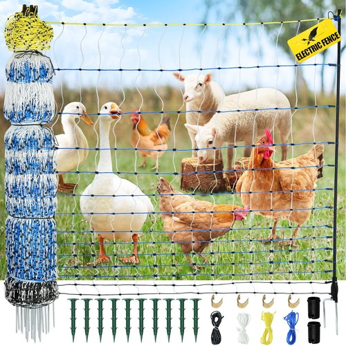 Electric poultry netting - netting, fence