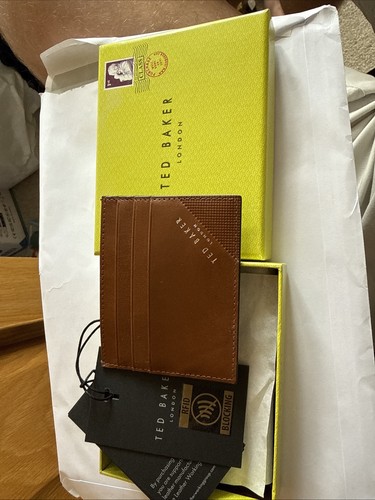 Ted baker tan leather card - baker,