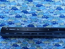 Liberty Of London Cotton Spandex Jersey 100% Car Print Children's Fabrics