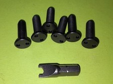 Black stainless security - black,