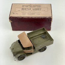Vintage Boxed Britains Beetle Lorry No. 1877 Military Light Troop Transport