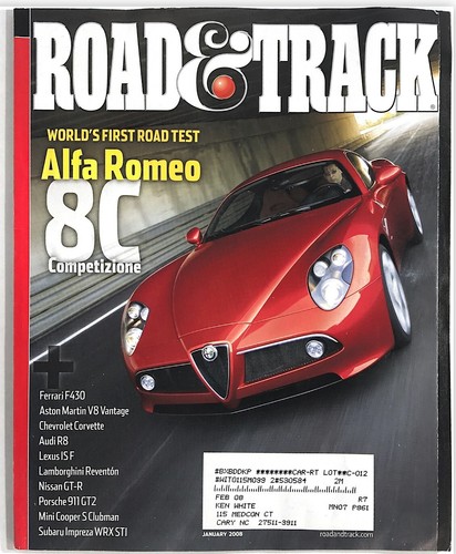 Road track january 2008 - road,