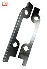 RH LH Zinc Plated Rear Tub