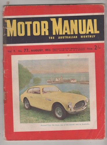 Motor manual 1952 - 1952, 77