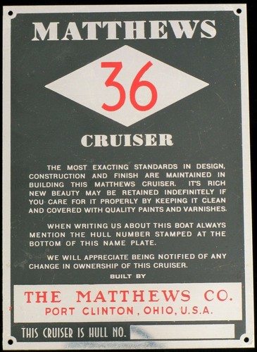 Vtg matthews company port - company,
