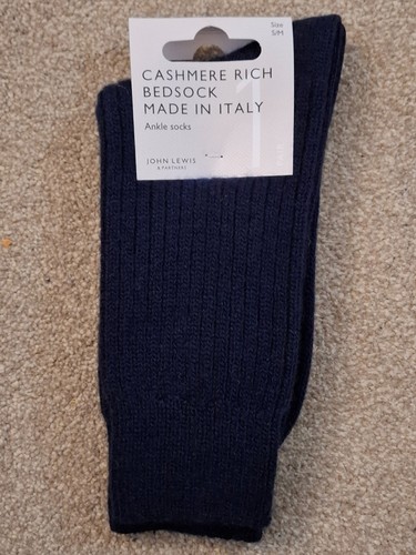 John lewis navy cashmere rich - lewis,