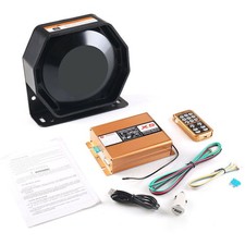 200W 8 TONES LOUD PARAMEDIC MEDIC 999 EMERGENCY SIREN & LIGHT CONTROL UK STOCK