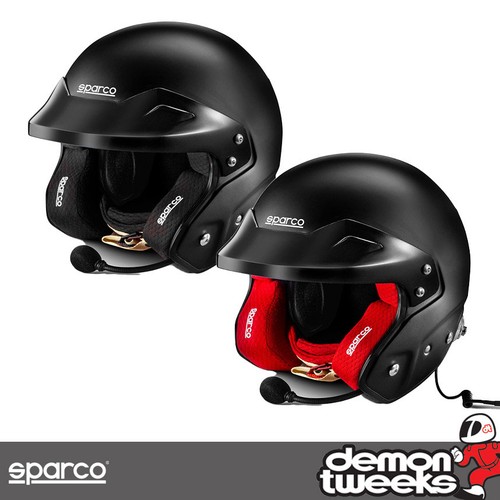Sparco matt black helmet - rj-i,