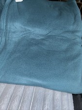 Dreamscene Warm Soft Plain Fleece Throw Over Large Sofa Bed Blanket200x240cmTeal