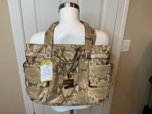 Michael kors tan brown python - kors,