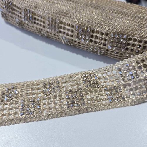 Luxury embroidered lace trim - luxury,