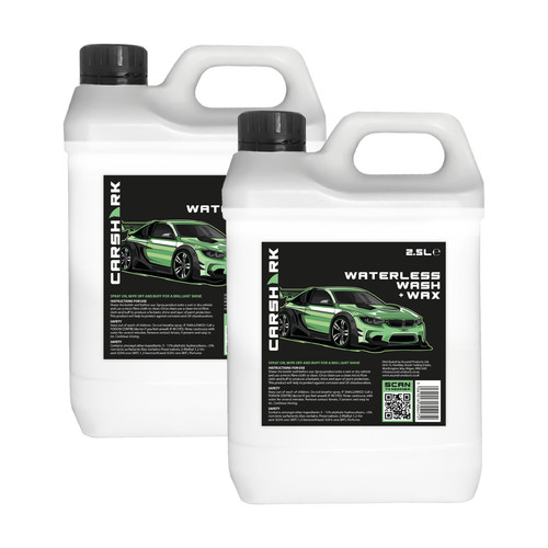 Waterless wash and wax - and,