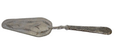 Pastry Server Vintage Queen Cake Slice Anne Silver Plated Tableware Mayell 1970s