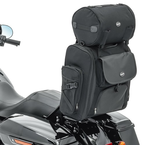 Sissy bar bag with roll - bag,