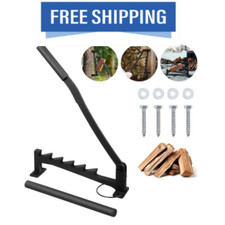 Durable Steel Manual Firewood