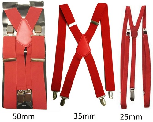 Red men ladies - red, elastic