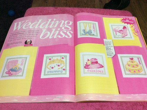 Wedding cards cross - cards, stitch