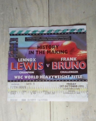 Lennox lewis frank bruno - lewis, v