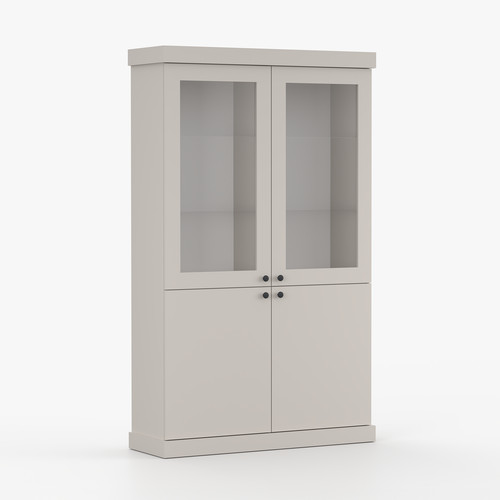 Glass display cabinet - , with
