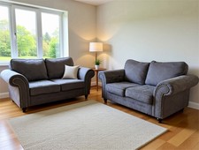 Dfs 2 chesterfield velvet grey