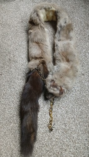 Vintage pale grey - pale, fur