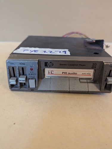 Vintage pye car stereo - vintage,